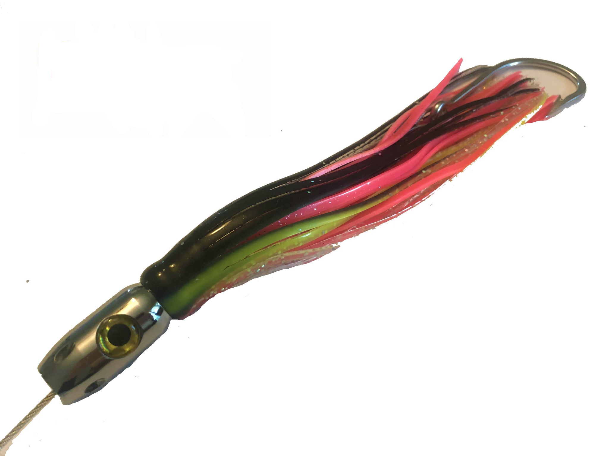 chrome jet heads for fishing lure manufacturer 5pc High Speed Metal Jet Head Trolling Lure Set Set of all 5 with Storage bag