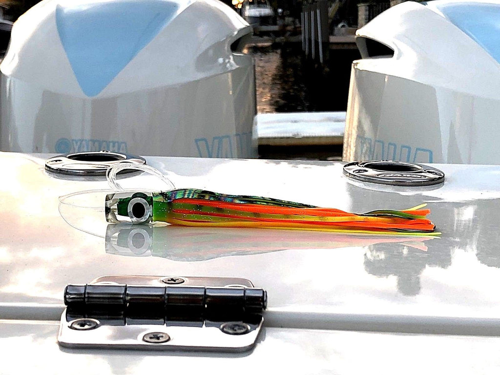 This is a 7 1/2" jet flow lure